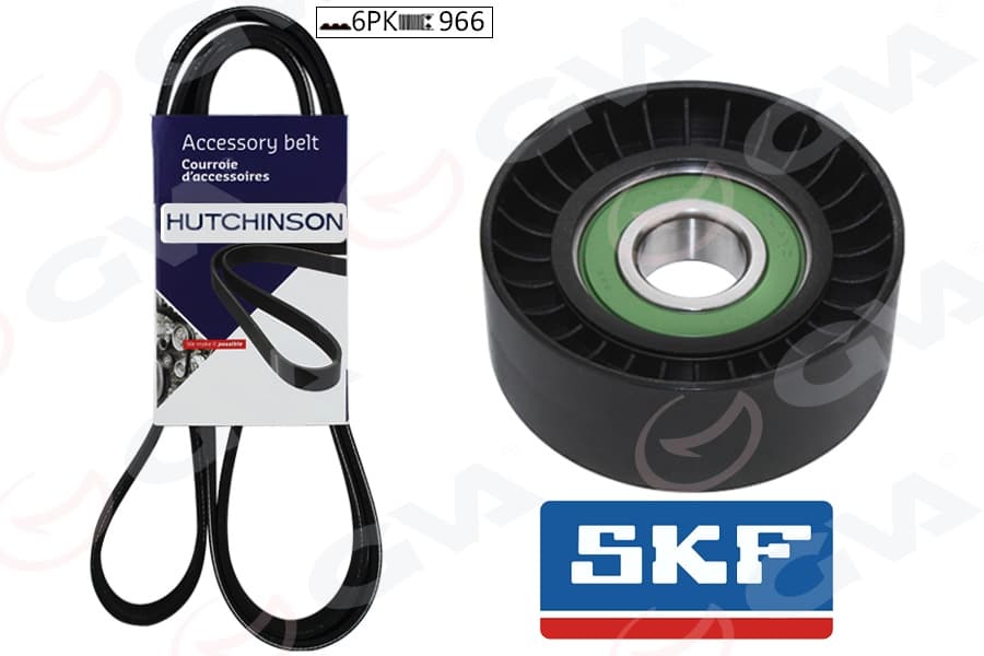 Alternatör Gergi Kiti Kütüksüz P107-C1-Aygo 1.4HDİ 05> P301-P308-Cmax II 1.6 HDi K016PK965