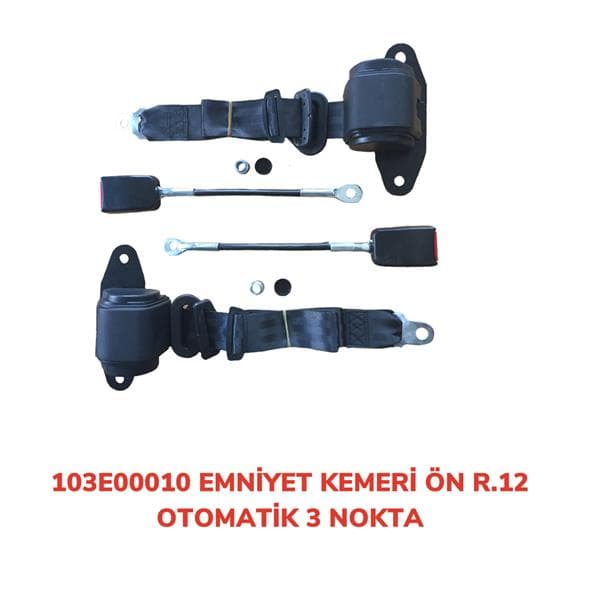 Emniyet Kemeri Ön 3 Nokta Otomatik R12