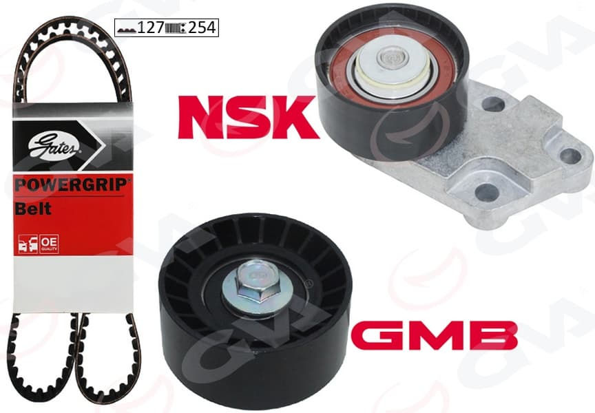 Eksantrik Gergi Kiti 127x254 Chevrolet-Daewoo Aveo-Cruze-Kalos-Lacetti-Nubira 1.4-1.4-1.6 05-