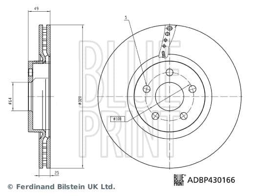 Fren Diski Önconnect 14> Diş Çap: 320 MM