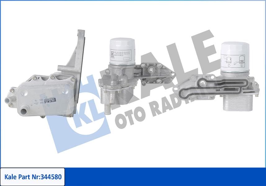 Yağ Soğutucusu Ford Transit 06> V347-V363 2.2/2.4 TDCi Komple 14>A.CEKER Atom Filtreli