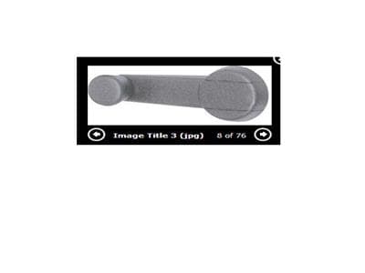 Cam Açma Kolu Pullu Gri R9-R12 Toros PK:4 Ad