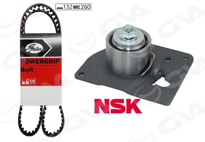 Eksantrik Gergi Kiti 132x260 Master II-Trafic II-Laguna II 1.9DCI 01- -Movano-Vivaro 01- F9Q