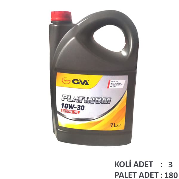 Motor Yağı 10W30 7 LT Platinum Tam Sentetik Api SL/CF