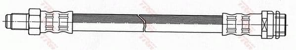 Fren Hortumu Arka Mercedes W202 W203 C208 C209 W210 R129 R170 W140 B901>B905