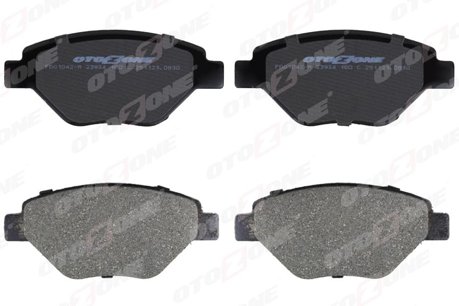 Ön Fren Balatası Megane II 02>08 1.4 54x122x18