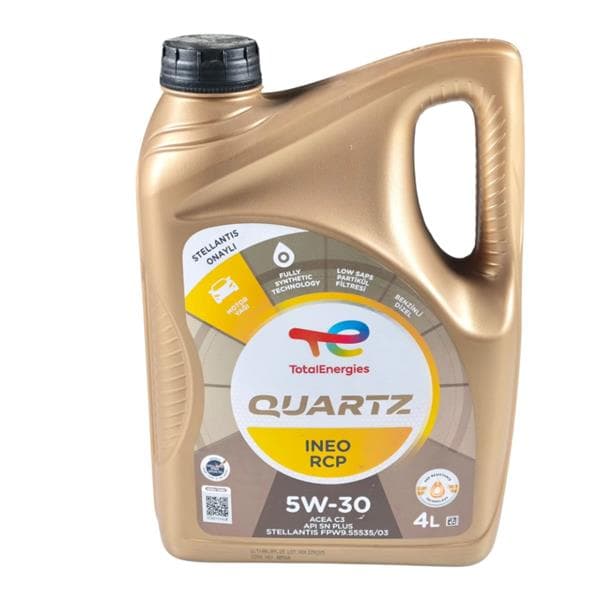 Motor Yağı Total Quartz İneo RCP 5W30 3B 4 Litre 236137 Stellantis Onayli