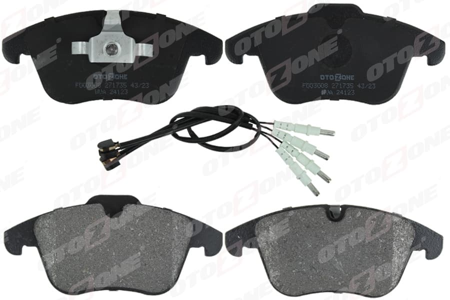 Fren Balatası Ön Ford Mondeo IV 07> S Max Galaxy 07> Volvo S60 II 1.5 T3 15>18 S80 II 2.0 08>12 V60 I 11>15 V70 III 09>15 XC70 II 09>12 . Land Rover Freelander II L359 Range Rover Evoque L538