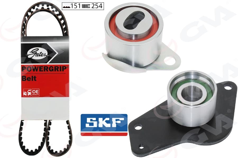 Eksantrik Gergi Kiti 151x254 Clio I-II 97> Kangoo 97> Expres 97> 1.9D F8Q
