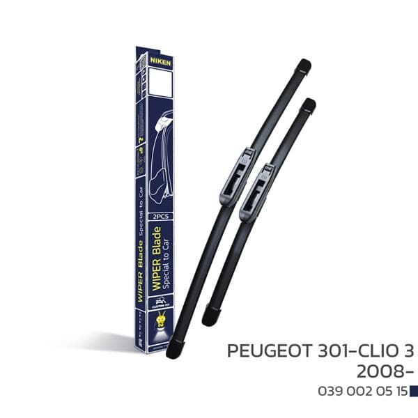 Niken Peugeot 301-Clio 3 2008- Araca Özel Silecek