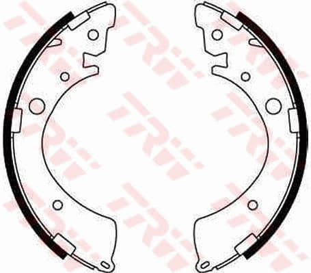 Arka Kampana Pabuç Balata Honda Civic 1.4L 1.6L D14A4 D14Z2 D16Y4 Ej El Kasa 96-01 / 1.6L D16V1 VT Ec - Yerli Civic - Es Kasa VTi 01-05 / HR-V 1.6L D16W1 GH2 Kasa 3 Kapı 99-02 - Küçük Tip 200 X