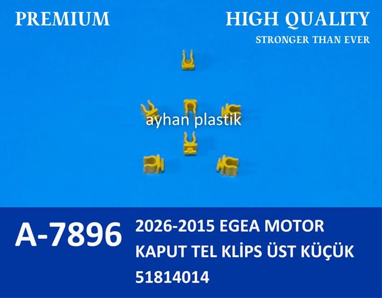 Motor Kaput Cubuk Klipsi Fiat Egea 15>