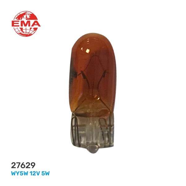 Büyük Dipsiz Ampül Amber 27169 12V 5W Sarı