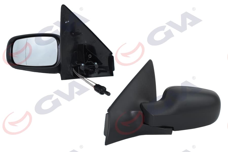 Diş Dikiz Aynasi Sol Megane 03-08 Mekanik Asferik VM-138AL