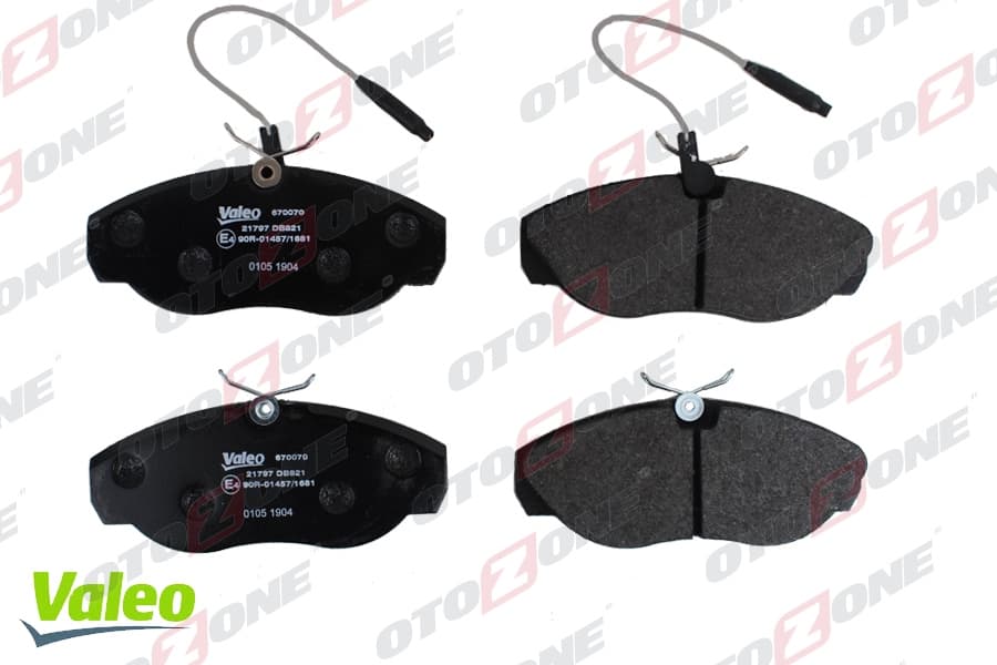 Ön Balata Fişli Boxer-Ducato-Jumper 1400kg 94-02 GDB1105
