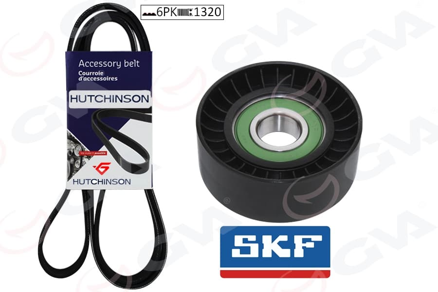 Alternatör Gergi Kiti Kütüksüz Fiorino-Linea-Punto-Punto Evo 1.3 DMTJ- Klimali K026PK1320