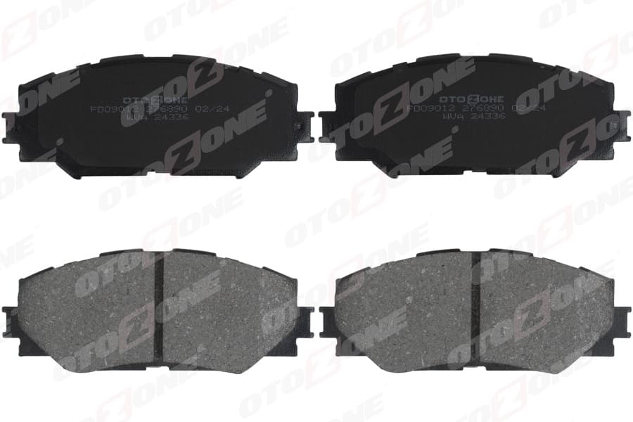 Ön Fren Balata Toyota Auris. Corolla 1.6L 1ZR-Fe ZRE151 07-11 / 1.33L 1NR-Fe NRE150 6 Vites 10-12