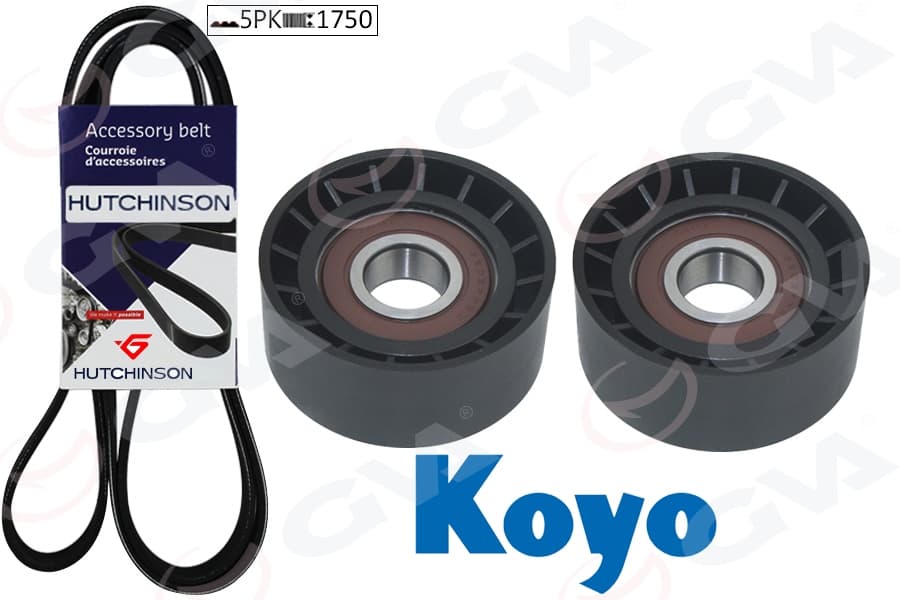 Alternatör Gergi Kiti Kütüksüz Clio II-Kangoo-Megane I-Scenic I-LOGAN1.4-1.6 16V Klimali Hidr K015PK1750